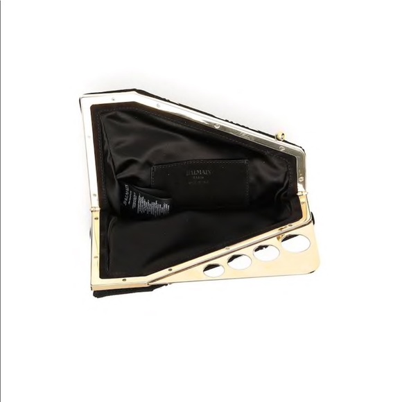 balmain logo clutch - Picture 2 of 5